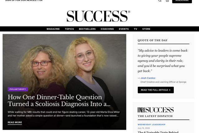 MEMF x Success Magazine
